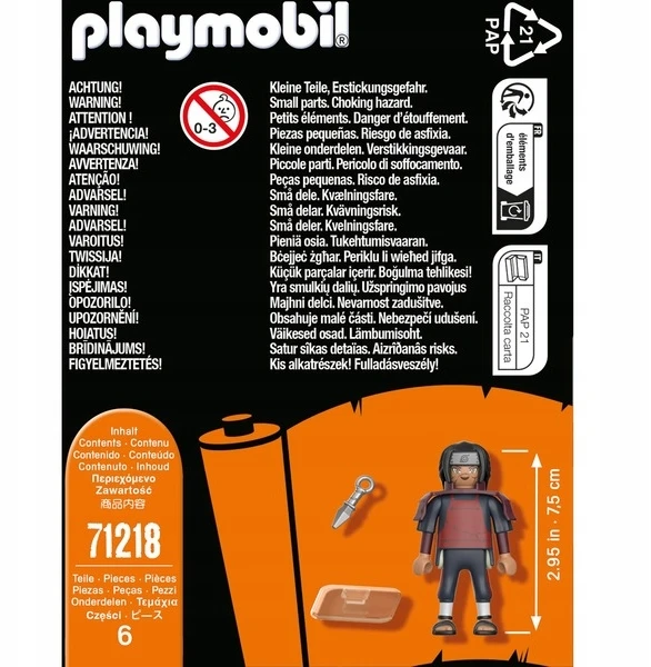PLAYMOBIL 71218 Naruto Shippuden Hashiramai 6 vnt