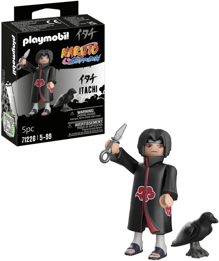 PLAYMOBIL 71226 Itachi Akatsuki - Naruto Shippuden - Nuo 5 metų