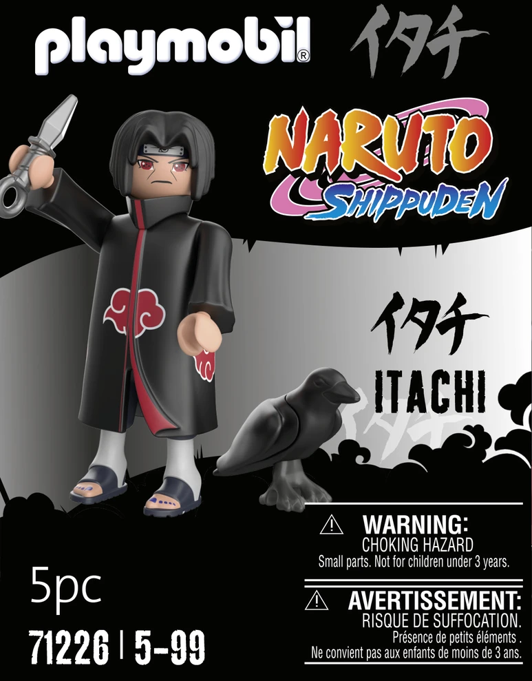 PLAYMOBIL 71226 Itachi Akatsuki - Naruto Shippuden - Nuo 5 metų