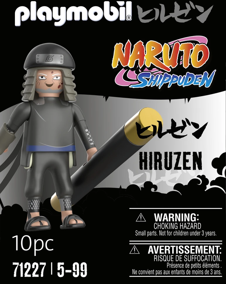 PLAYMOBIL 71227 Naruto Shippuden Hiruzen 10 vnt