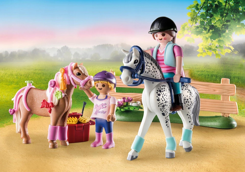 Playmobil 71259 Starter Pack Horse Care +
