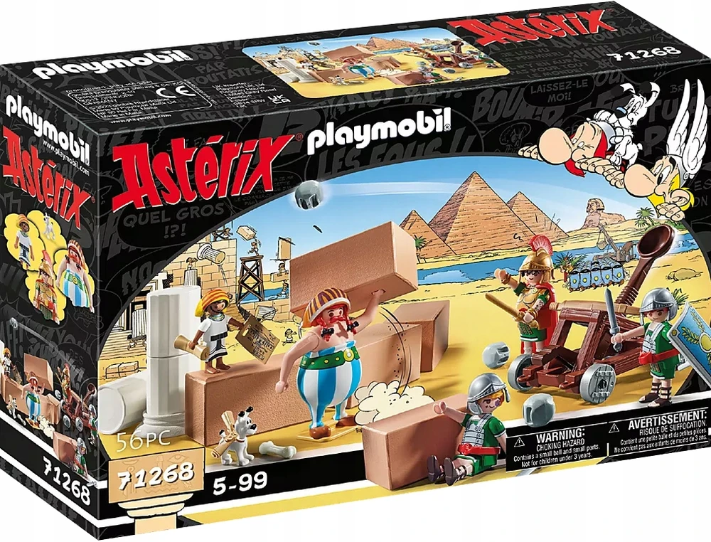 71268 Playmobil® Astérix: Numerobis ir rūmų mūšis, 56 Dd.
