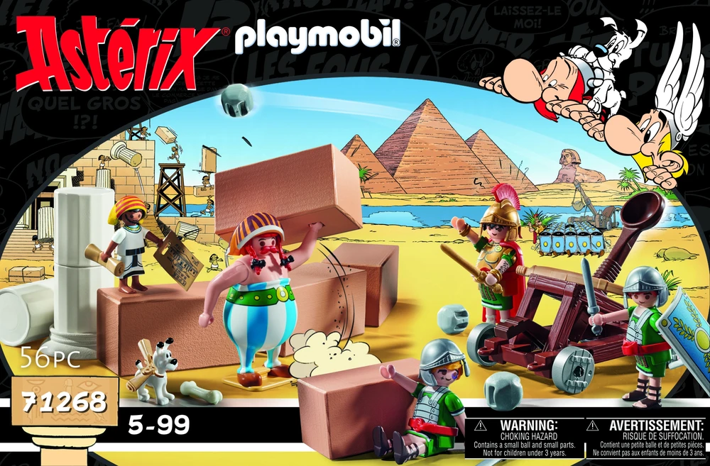 71268 Playmobil® Astérix: Numerobis ir rūmų mūšis, 56 Dd.