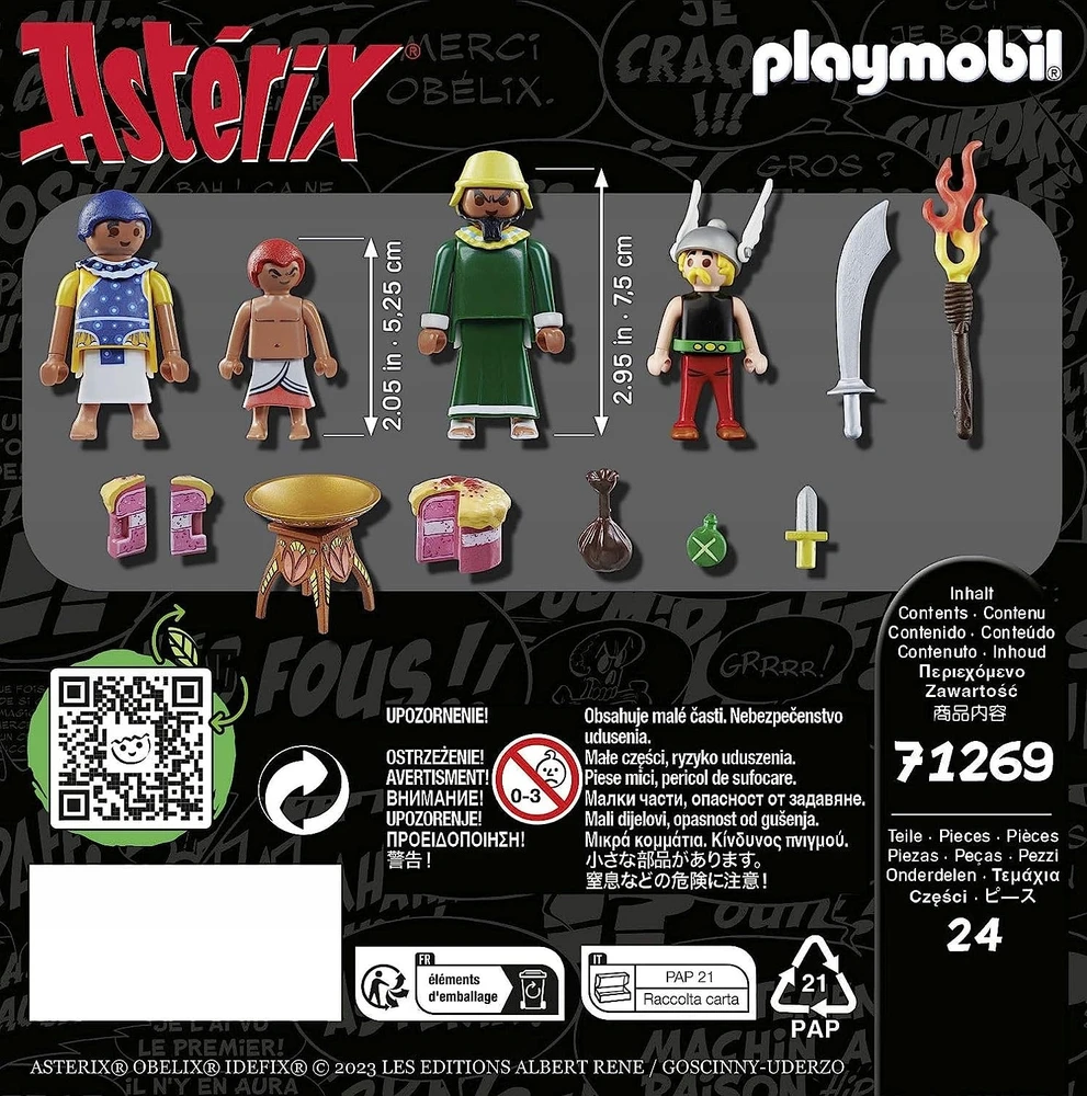 71268 Playmobil Asteriksas, 24 d.