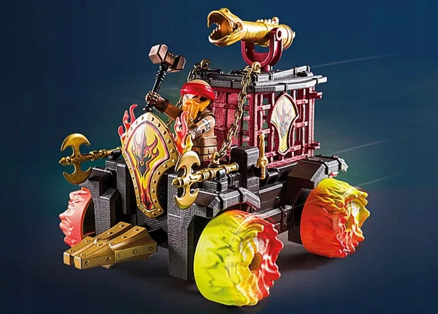 Playmobil Novelmore 71299 Burnham Raiders – ugninė kovinė transporto priemonė