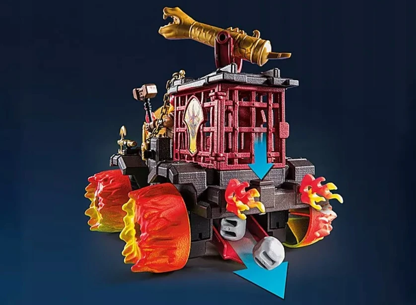 Playmobil Novelmore 71299 Burnham Raiders – ugninė kovinė transporto priemonė