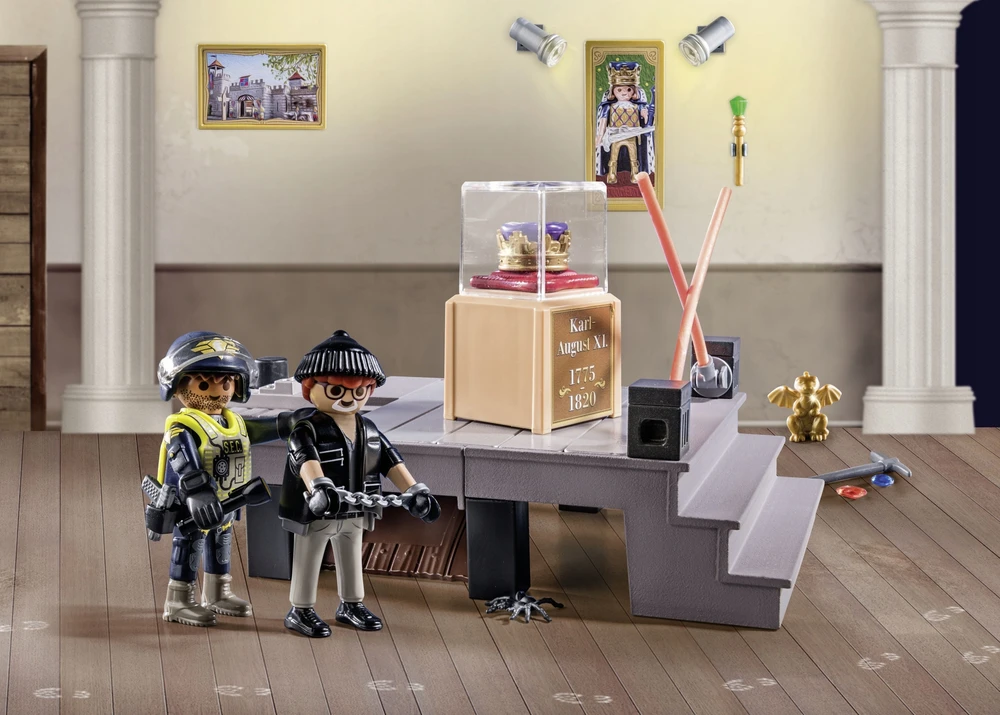 PLAYMOBIL Advento kalendorius 2023 Policija: muziejaus vagystė - 71347
