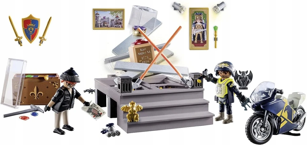 PLAYMOBIL Advento kalendorius 2023 Policija: muziejaus vagystė - 71347