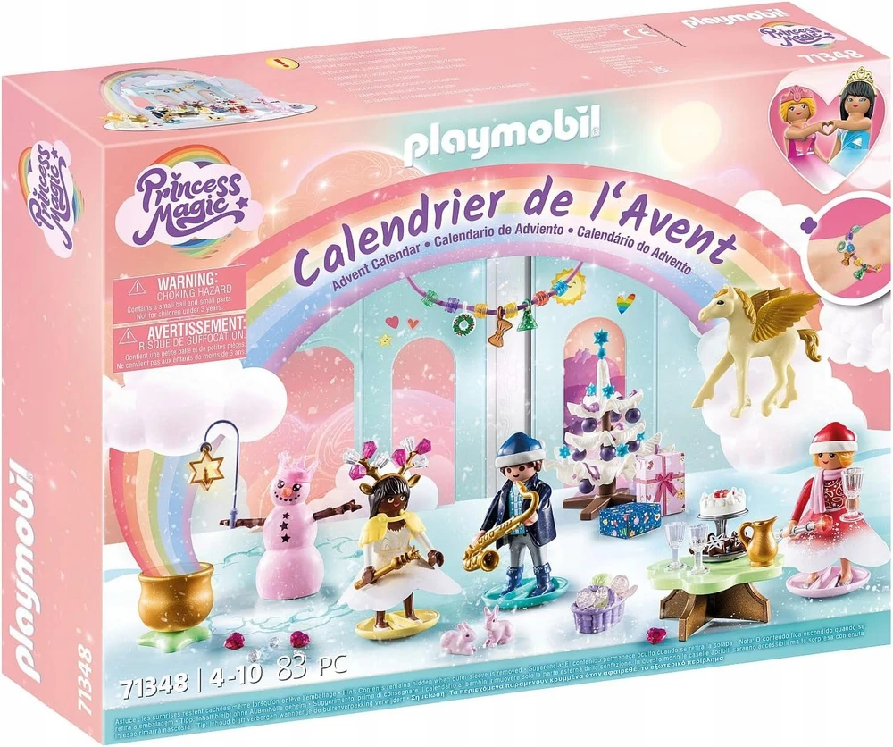 Playmobil Kalėdos po vaivorykšte - Advento kalendorius 71348