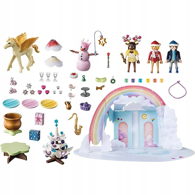 Playmobil Kalėdos po vaivorykšte - Advento kalendorius 71348