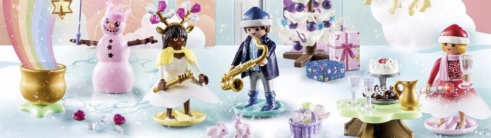 Playmobil Kalėdos po vaivorykšte - Advento kalendorius 71348