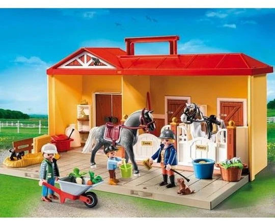 Playmobil Country 71393 Nauja nešiojama arklidė