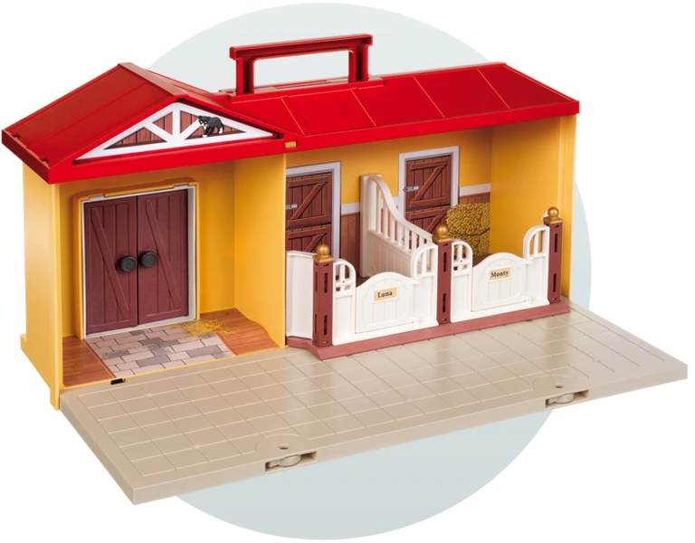 Playmobil Country 71393 Nauja nešiojama arklidė