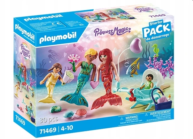 PLAYMOBIL PRINCESS MAGIC Undinėlių šeima 71469