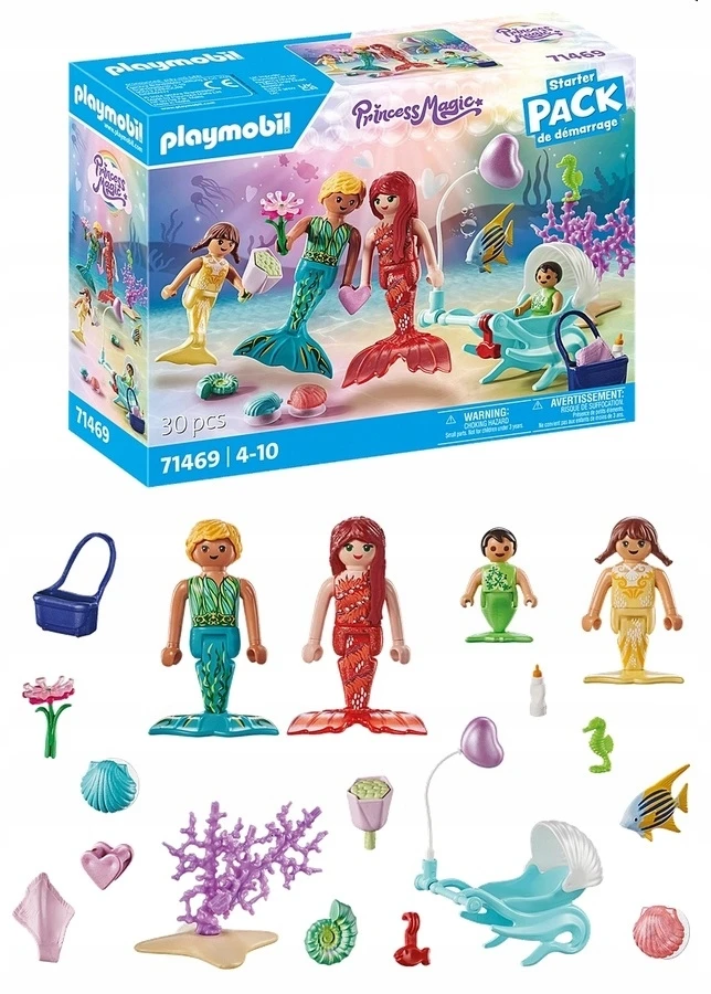 PLAYMOBIL PRINCESS MAGIC Undinėlių šeima 71469