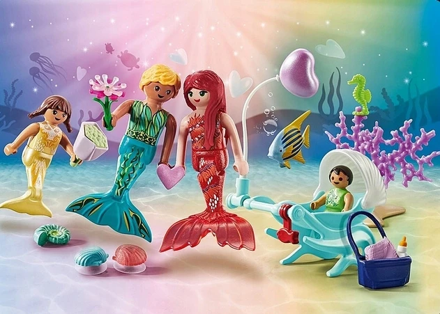 PLAYMOBIL PRINCESS MAGIC Undinėlių šeima 71469