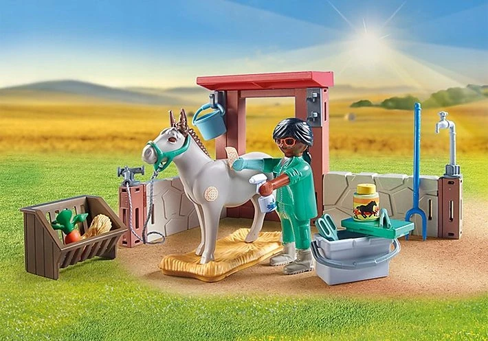 Playmobil 71471 Starter Pack: Veterinaras su asiliukais