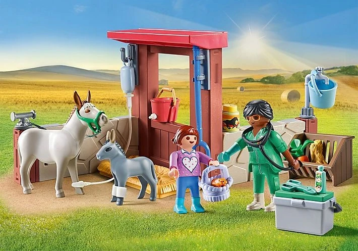 Playmobil 71471 Starter Pack: Veterinaras su asiliukais