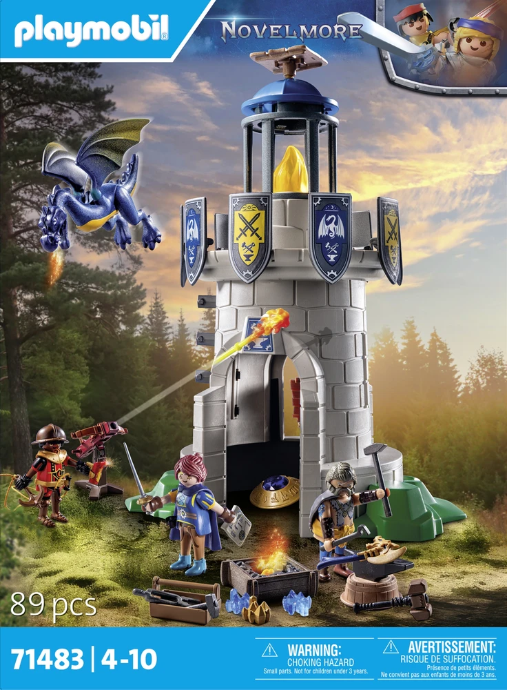 Playmobil Novelmore 71483 Riterio muzikos centras su kalviu ir drakonu