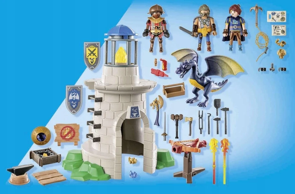 Playmobil Novelmore 71483 Riterio muzikos centras su kalviu ir drakonu