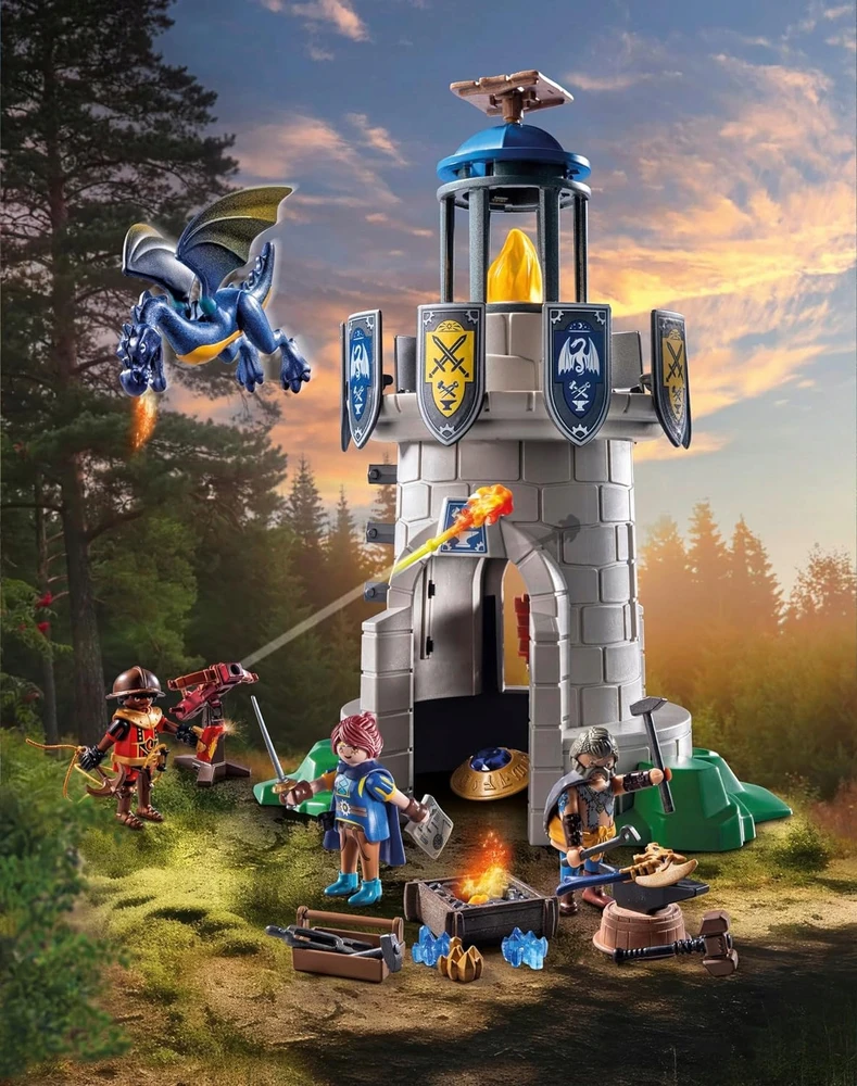 Playmobil Novelmore 71483 Riterio muzikos centras su kalviu ir drakonu