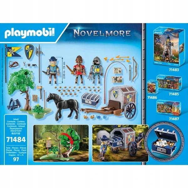 71484 PLAYMOBIL® Novelmore, riterių rinkinys