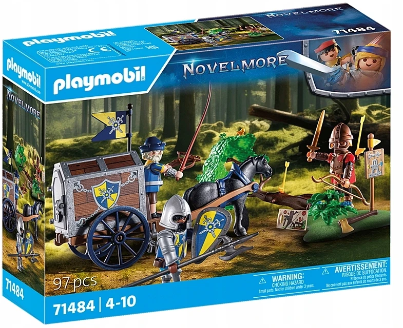 71484 PLAYMOBIL® Novelmore, riterių rinkinys
