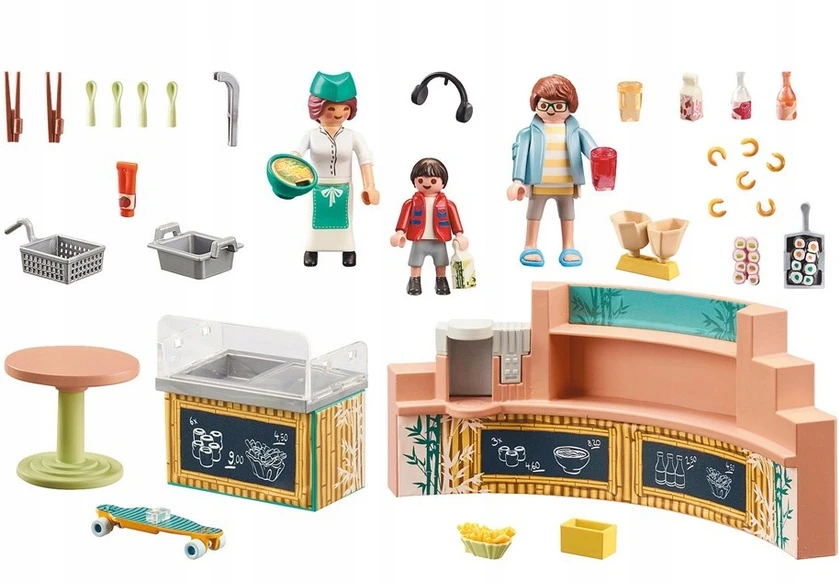 71538 PLAYMOBIL® myLife, maisto gaminimo erdvė