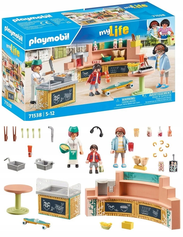 71538 PLAYMOBIL® myLife, maisto gaminimo erdvė
