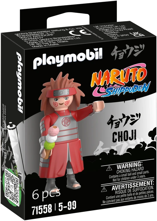 PLAYMOBIL 71558 Naruto Shippuden Choji 6 vnt