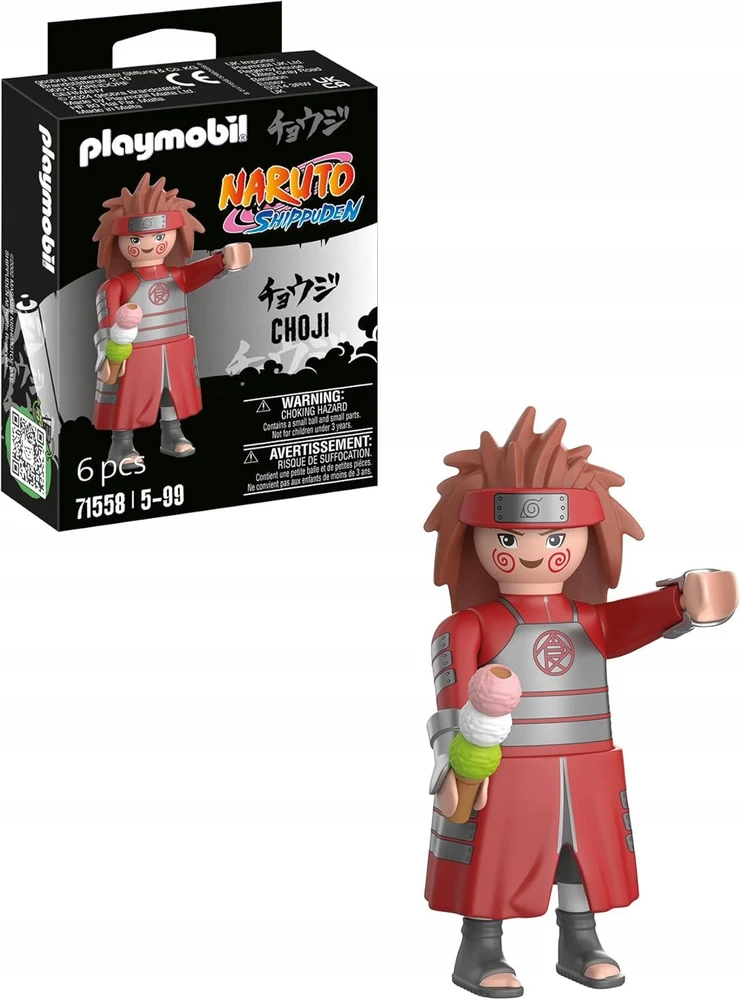 PLAYMOBIL 71558 Naruto Shippuden Choji 6 vnt