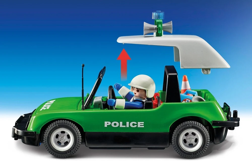 71591 PLAYMOBIL® 50, policijos automobilis