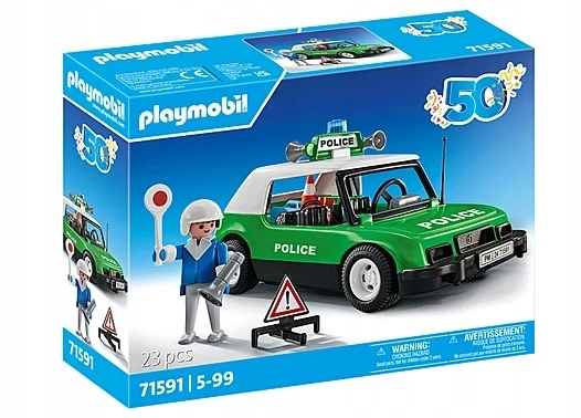 71591 PLAYMOBIL® 50, policijos automobilis