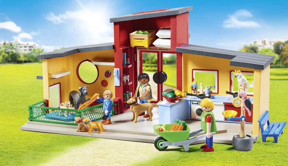 Playmobil My Life 71599 Hotel augintiniams "Łapka"