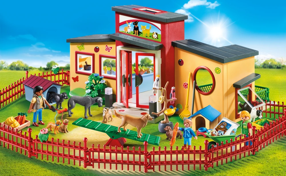 Playmobil My Life 71599 Hotel augintiniams "Łapka"