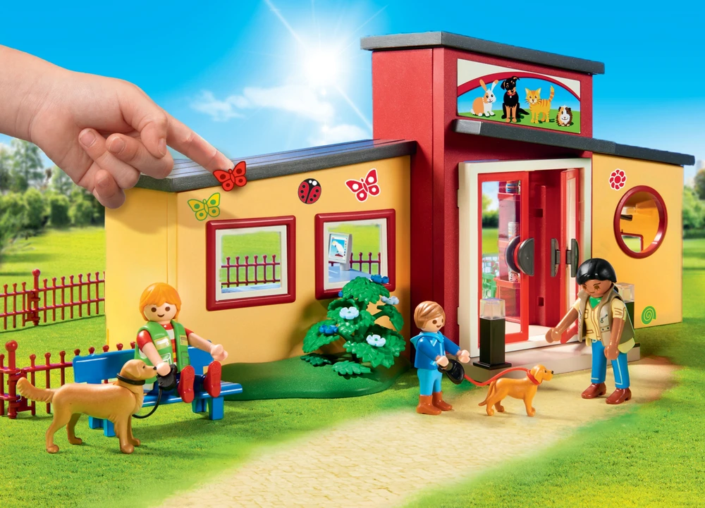 Playmobil My Life 71599 Hotel augintiniams "Łapka"