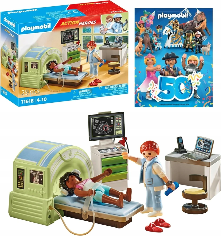 „Playmobil Rescue“ 71618 MRT pacientas