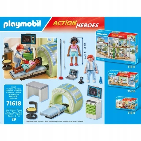 „Playmobil Rescue“ 71618 MRT pacientas