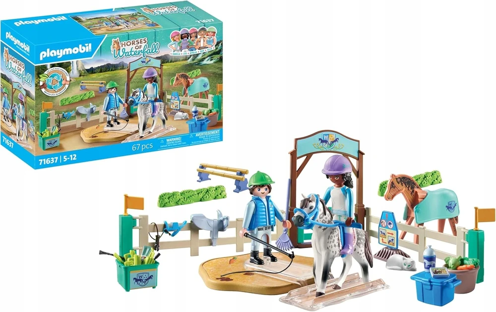 Playmobil Horses of Waterfall 71637 Šiuolaikinė jojimo arena