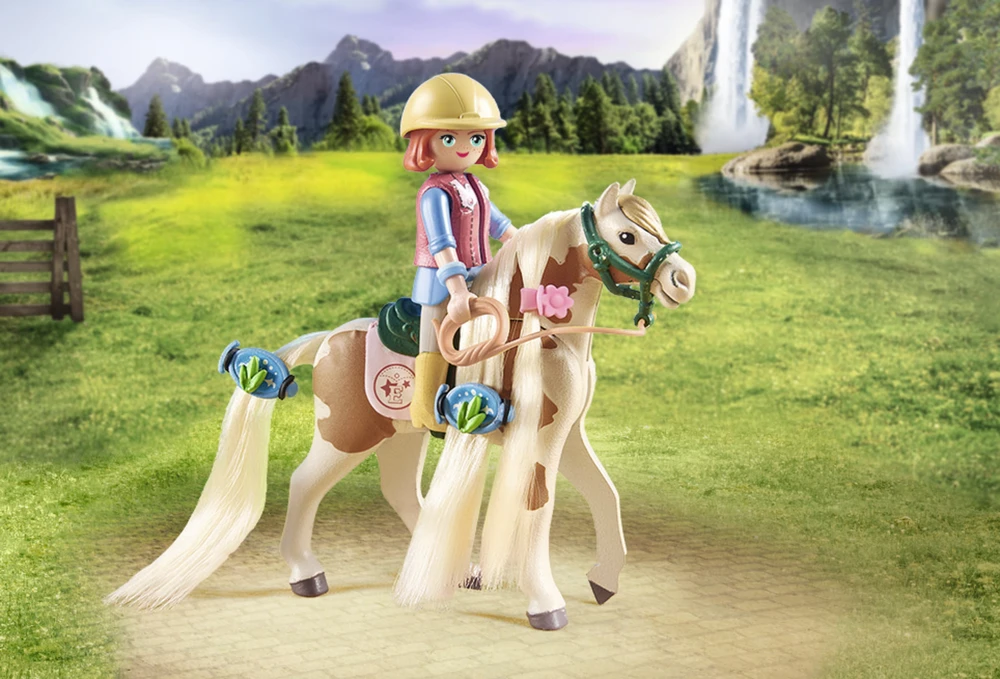 Playmobil Krioklio žirgai 71639 Ellie su koniem