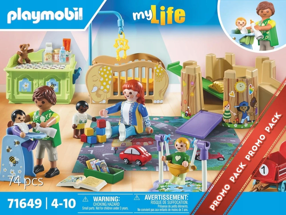 Playmobil My Life 71649 Grupa maluchów