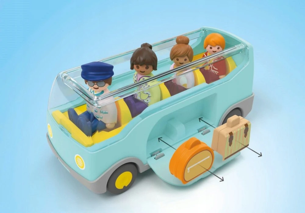 PLAYMOBIL - JUNIOR: Oro uosto autobusas (71682)