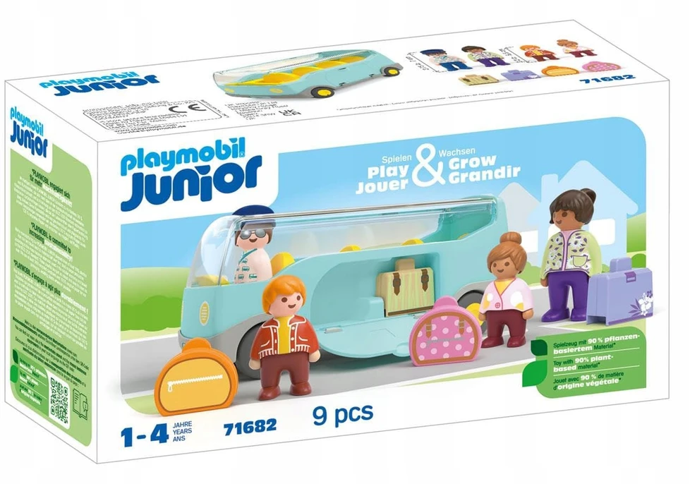 PLAYMOBIL - JUNIOR: Oro uosto autobusas (71682)