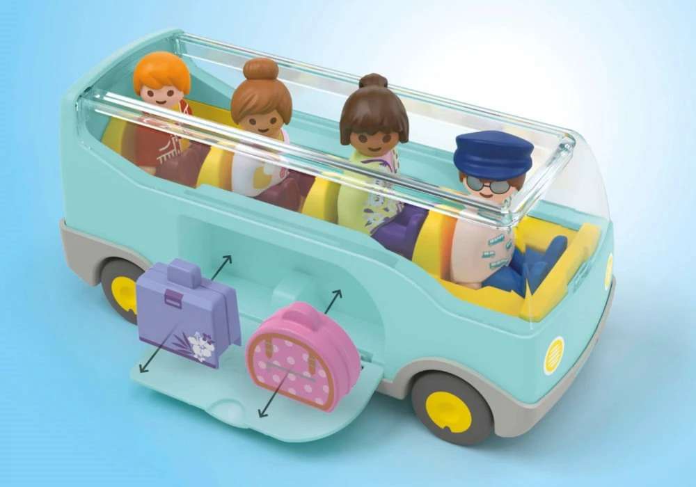 PLAYMOBIL - JUNIOR: Oro uosto autobusas (71682)