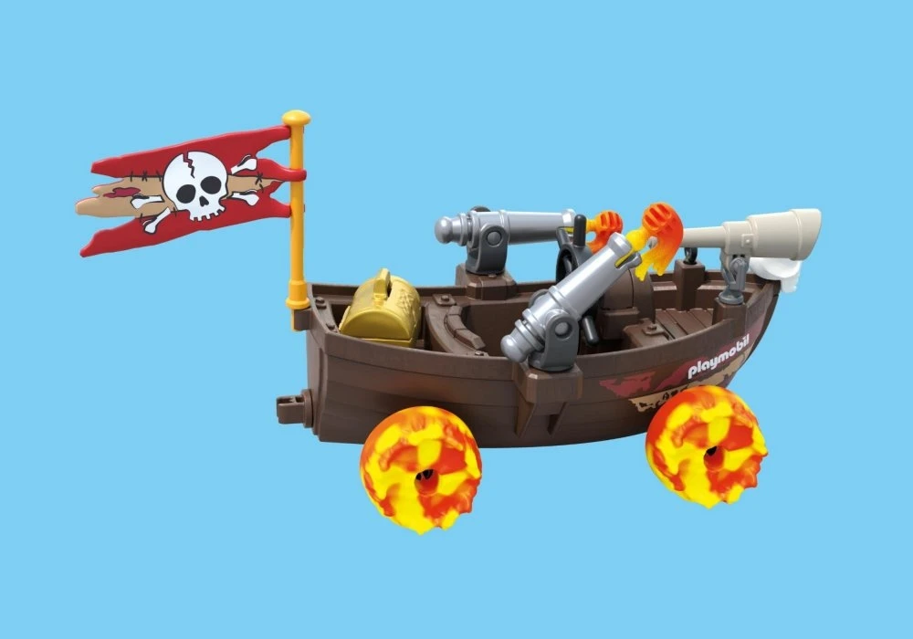PLAYMOBIL 71720 Piratų laivo žaidimas, Funstars, 45 dalys, Nuo 4 metų