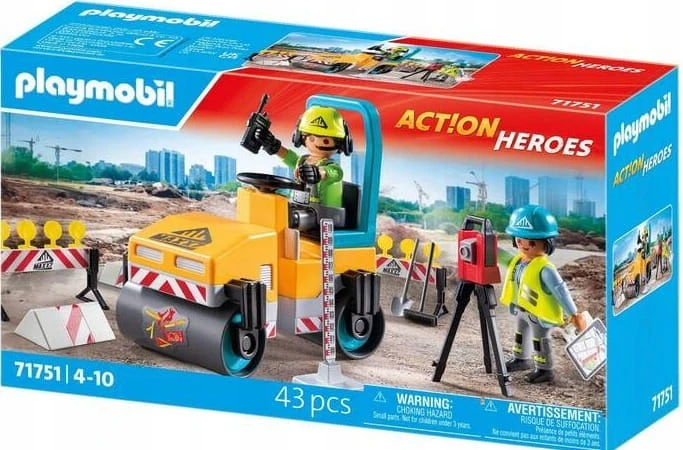 Playmobil Action Heroes 71751 Kelių darbai
