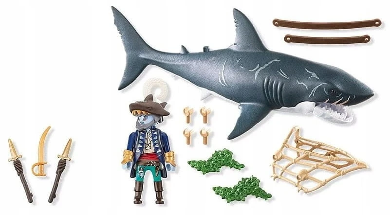 Playmobil Pirates 71793 Milžiniškas ryklio piratas
