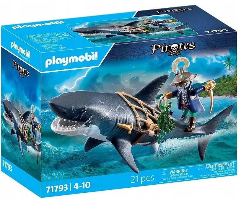 Playmobil Pirates 71793 Milžiniškas ryklio piratas