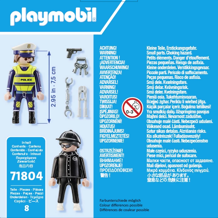 „Playmobil“ policininkas ir vagis 71804 konstruktorius