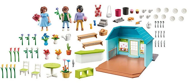 Playmobil My Life 71807 gėlių parduotuvė
